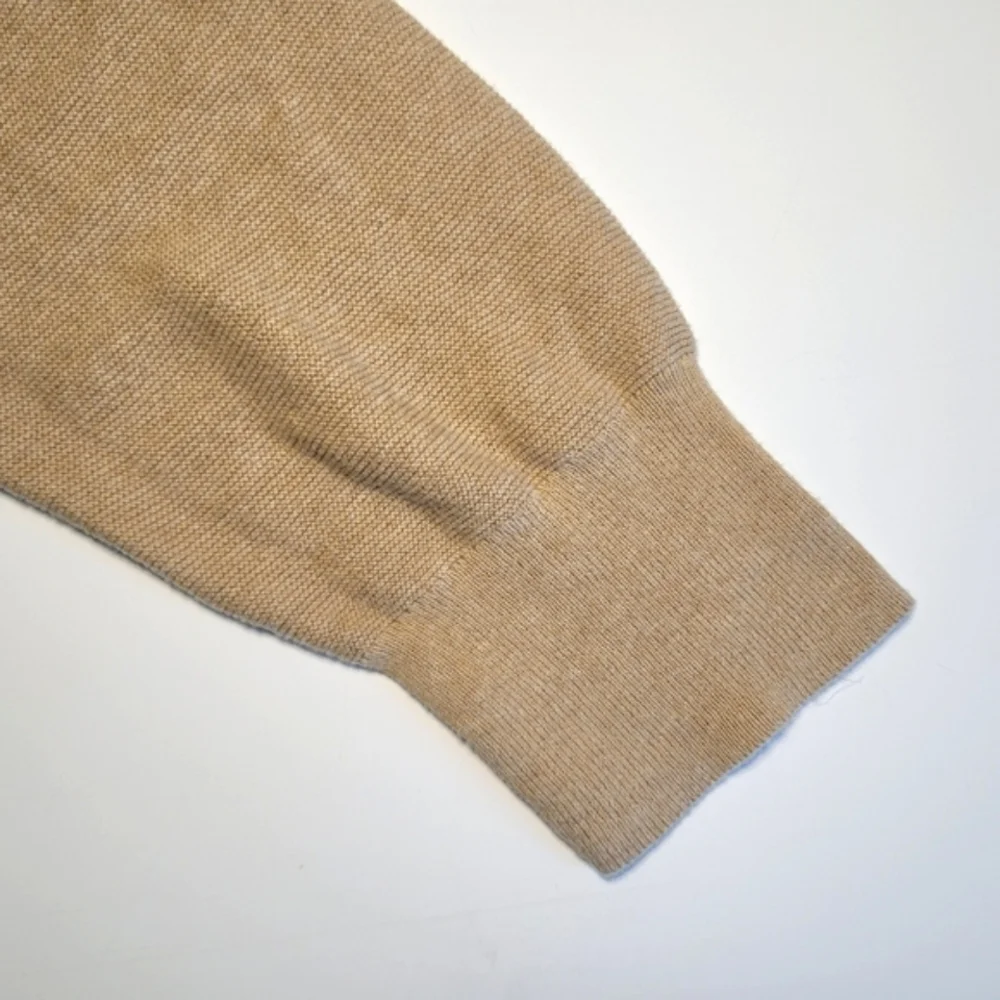 J. Crew Scoop Neck Sweater Tan Camel Men's XL